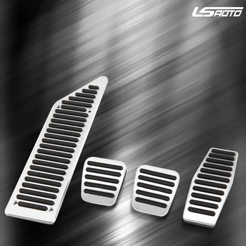 

LS AUTO Car Pedal covers for Buick Excelle (2010-2014) and Cruze AT MT Car styling Car Pedal Pads Aluminum Non-slip