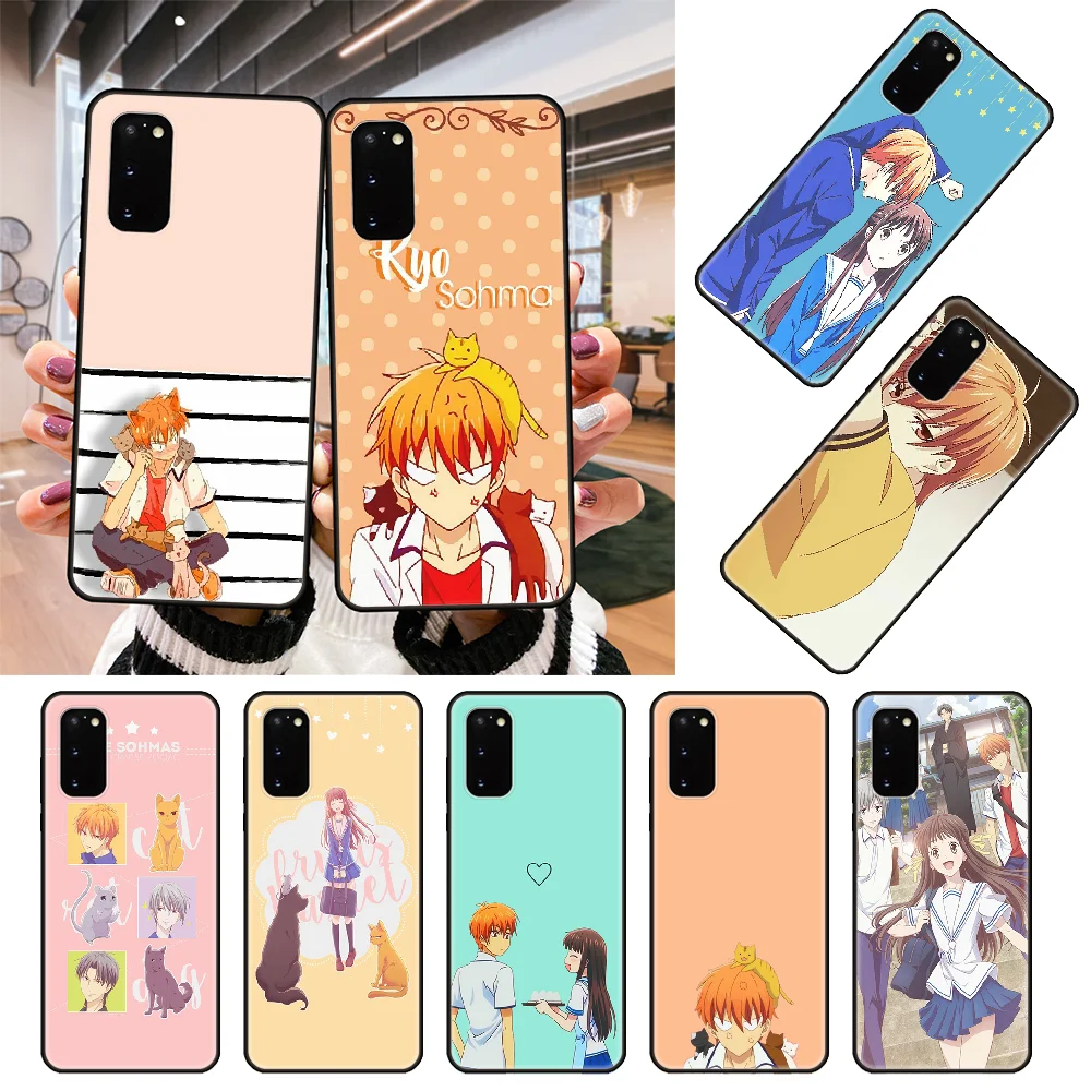 Cartoon Fruits Basket Phone Case For SamSung Galaxy S Note 10 20 7 8 9