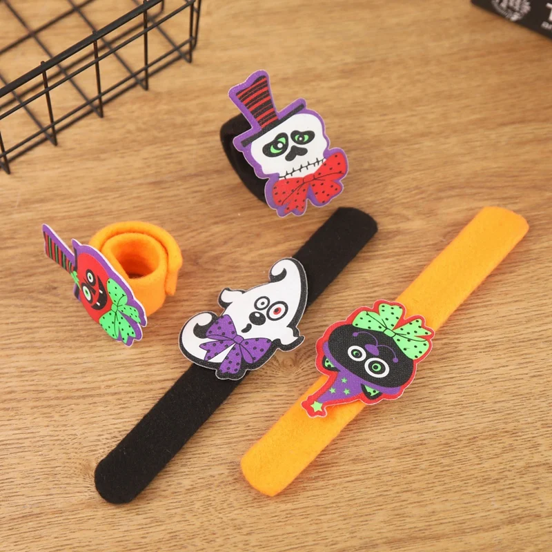 Halloween Pat Bracelet Performance Dress Up Props Ghost Circle Decoration Bracelet 12 Piece Set