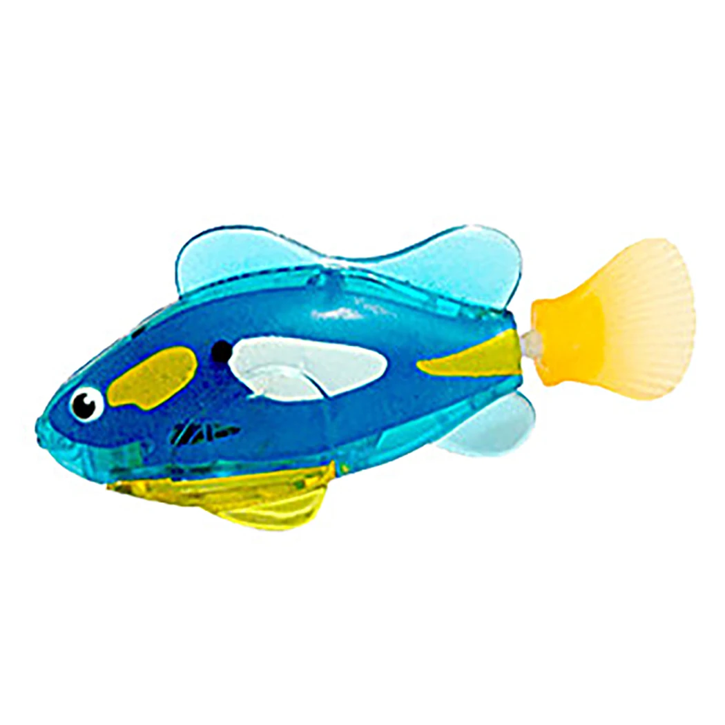 Kapmore игрушечная кошачья активируемый водой Светодиодный рыбой игрушка с водных сорняков и отвертка для взаимодействия, поставки дропшиппинг - Цвет: Фиолетовый