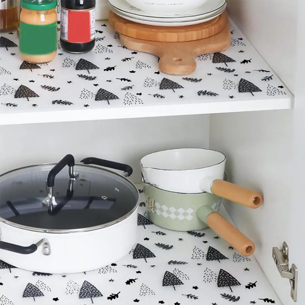 Домашний коврик для выдвижных ящиков, самоклеющиеся наклейки на шкаф для обуви, кухонный водонепроницаемый коврик, маслостойкий влагостойкий коврик