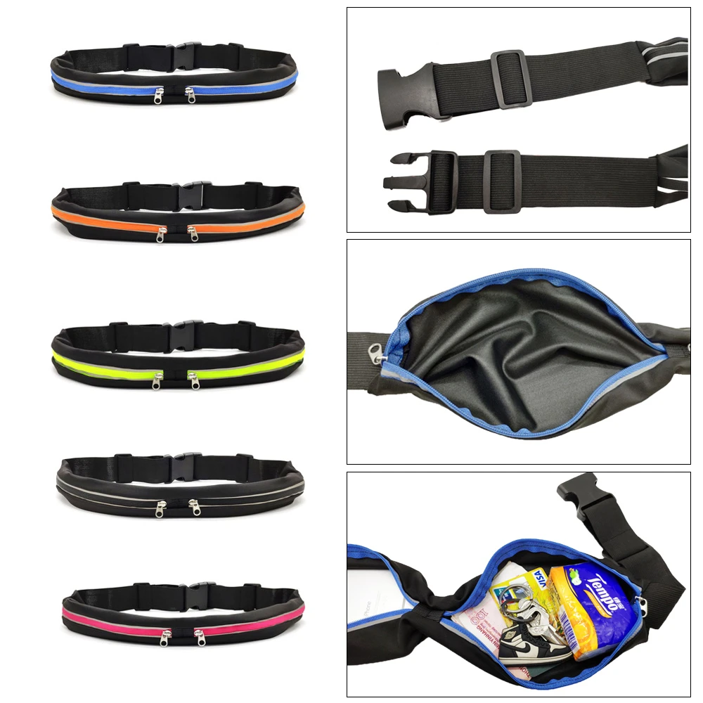 

Ultra-Light Invisible Sports Bag Running Waist Bag Pocket Jogging Portable Cycling Bum Bag Outdoor Phone Anti-theft Pouch Bag