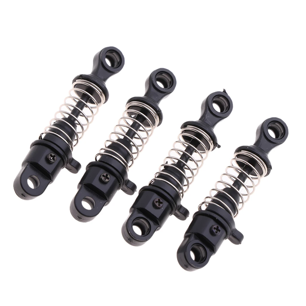 4pcs 1/24 RC Car Upgrade Parts Spring Shock Absorbers for Wltoys A202 A212 A222 A232 A242 A252