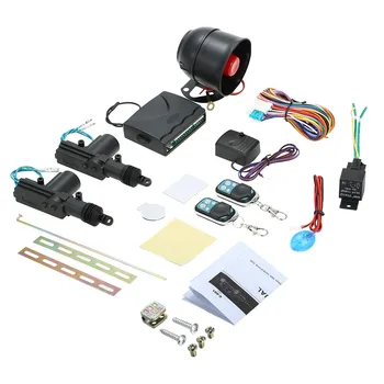 

Car Alarm Vehicle System Kit Universal Security System Keyless Entry Siren Alarm For Car Car Alarm Remote