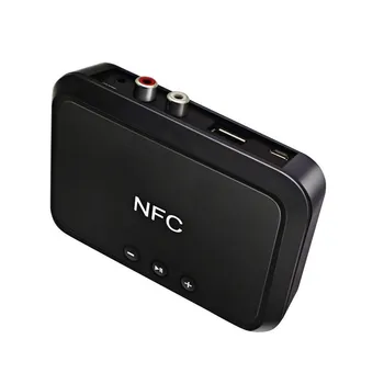 

Bluetooth Receiver, 2-in-1 Bluetooth Receiver NFC-Enabled Wireless 3.5mm o Adapter for Stereo Sound System with Long Range C