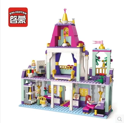 

ENLIGHTEN Building Blocks 2611 Leah Princess College Model Children'S Educational Assembled Building Blocks GIRL'S Girls Toy