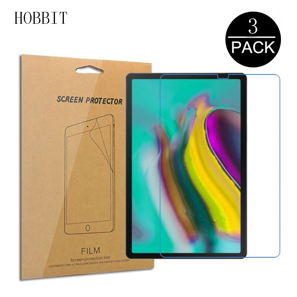 3Pcs For Samsung Galaxy Tab S5E SM-T720 SM-T725 10.5inch Tablet Screen Protector Explosion Proof Anti-shock PET Film Not Glass-0