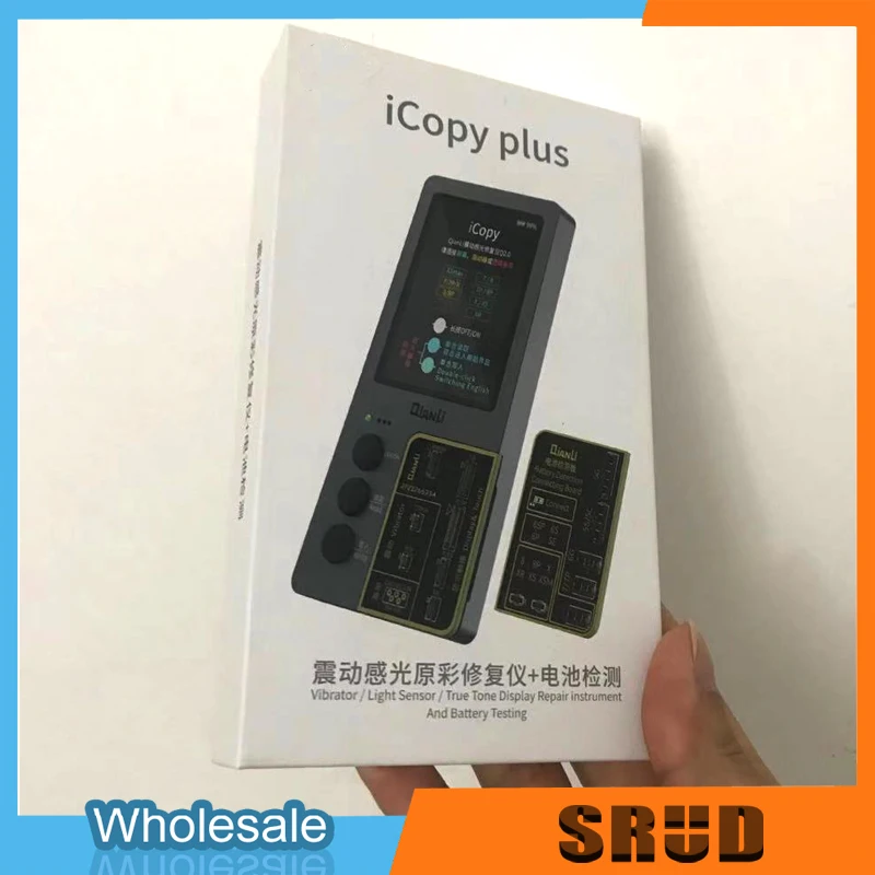 QIANLI iCopy Plus ЖК-экран фотометр для iphone 7 8 8P X XR XS Max Фоточувствительный цвет батарея ремонт программист