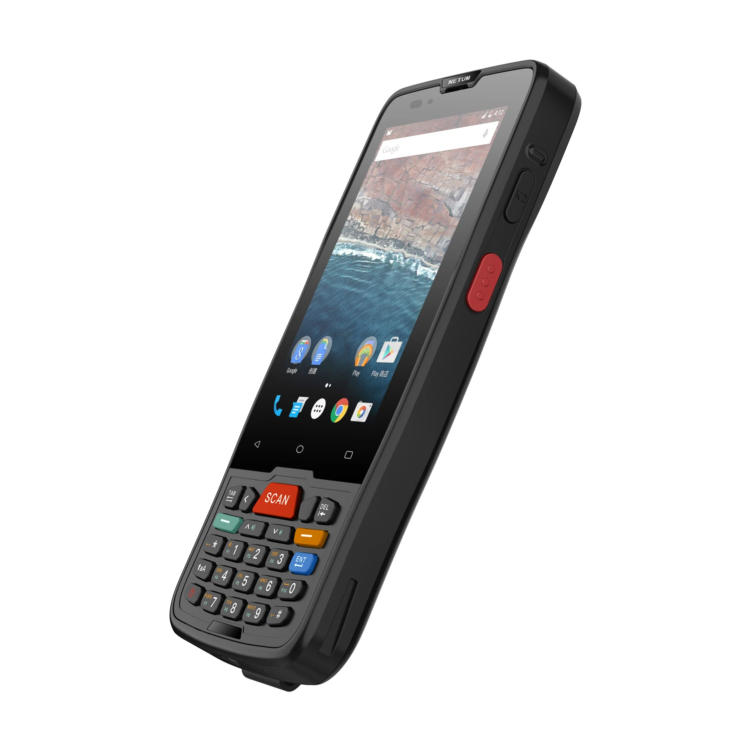 NETUM Портативный можно крепить любые приспособления: PDA Android Termina P7100 ручной 2D
