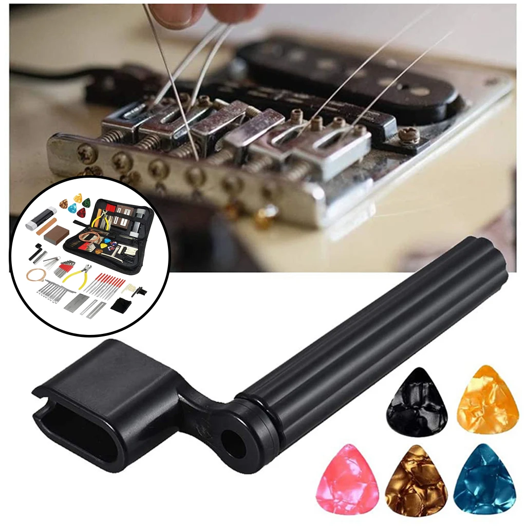 Thyonta Guitar Nut Files Set - Bass Guitar Luthier Tool DIY File String Polish Tool For Electric Acoustic Guitar Ukulele Bass Guitar Banjo Mandolin Guitar Repair Kit