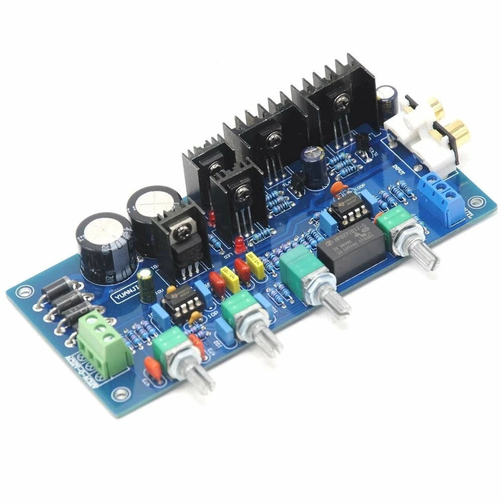 

NE5532 Class A Tone Volum Preamplifier Board Capacity 2x3300UF AC12V or 15V YJ0023
