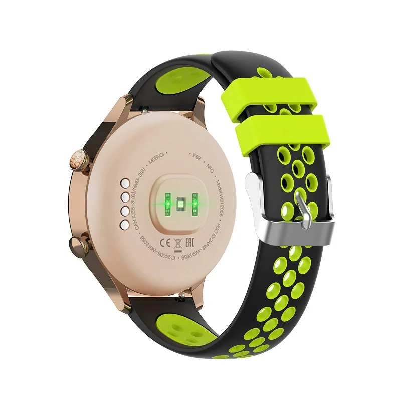 Силиконовый ремешок часов Ремешок Для huawei Watch1 Honor S1 Fit B5 сменный Браслет для Fossil Gen 4 Q Venture HR