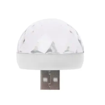 

2020 New LED USB Car Ambient Light 5V RGB Mini Light Color Changing Sound Actived No23