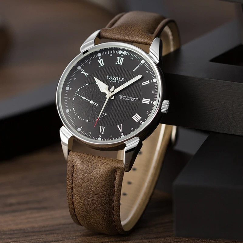 

YAZOLE 427 2019 Hot Sell New Casual Business Men Watch with Luminous Function Waterproof Simple Fashion Style Quartz Wristwatch