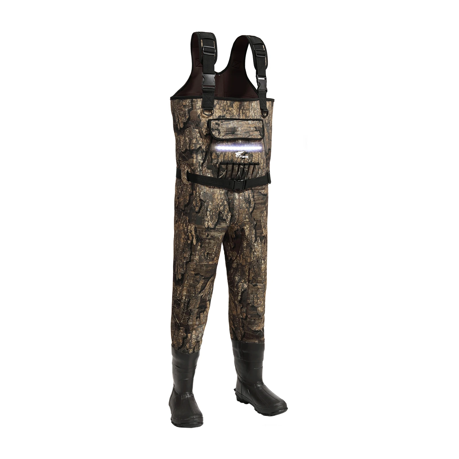 Tidewe Chest Waders With Boots Fans Chest Waders, Camo Neoprene