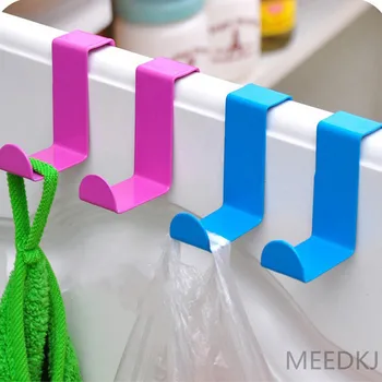 

2pcs 5 color Robe Hook Wall Hook Towel Hook for Bathroom Stainless Steel Coat Hook Rustproof Hook Hanger for Kitchen Hardware