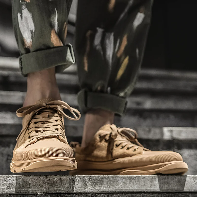 Men Shoes Casual Fashion Shoes Male sneaker Lace-up Oxford igh Quality Suede Shoes Men Leisure Breathable Soft Flat Driving Shoe