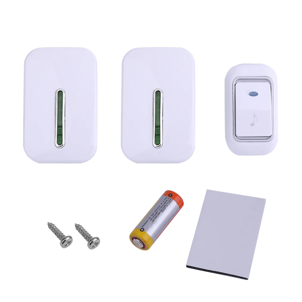 

Professional Waterproof Generating Doorbell Wireless Home Intelligent Remote Electronic Remote Control One For Two