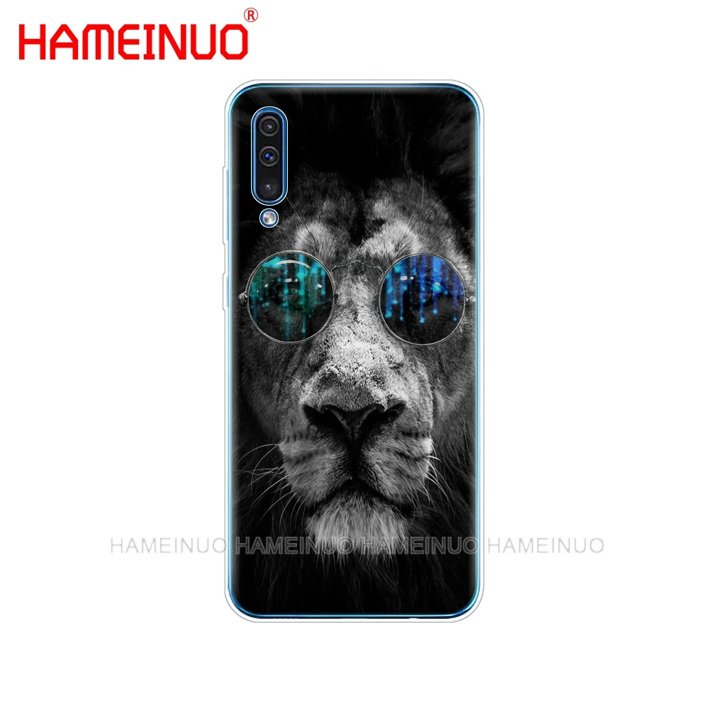 42836 Силиконовый чехол для телефона samsung Galaxy S10 E PLUS A10 A20 A30 A40 A50 A70 A10E A20E M20 Lion tiger Fashion Lovely Animal - Цвет: 42836