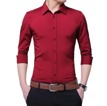 

new 2020 Men's Long Sleeve Shirt maa1 Men's Professional Slim Spring Formal Shirt White Shirt Men k2047-01-08