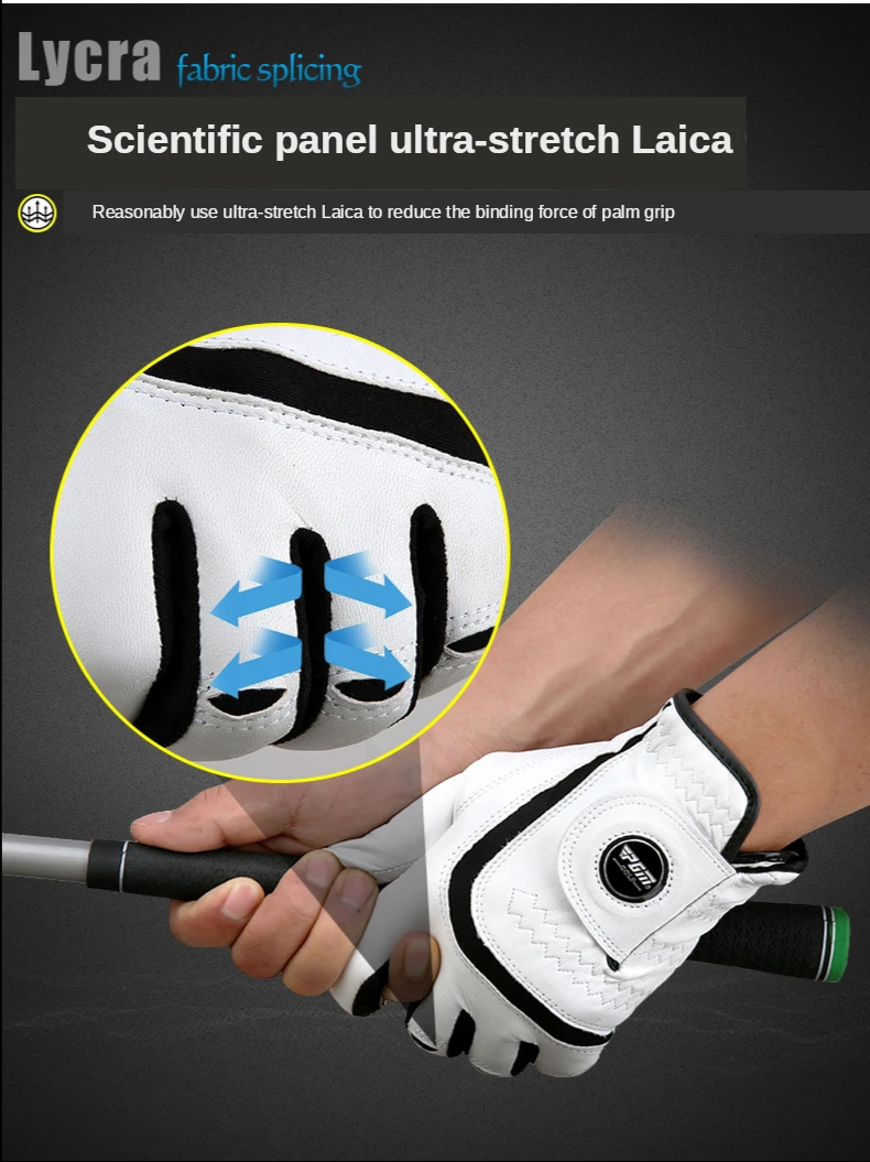 Luvas de golfe