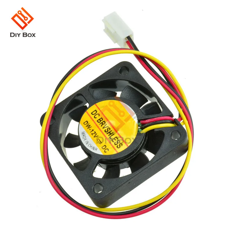 

3 Pin 4cm Computer CPU Cooler Cooling Fan PC 4cm 40x40x10mm DC 12V