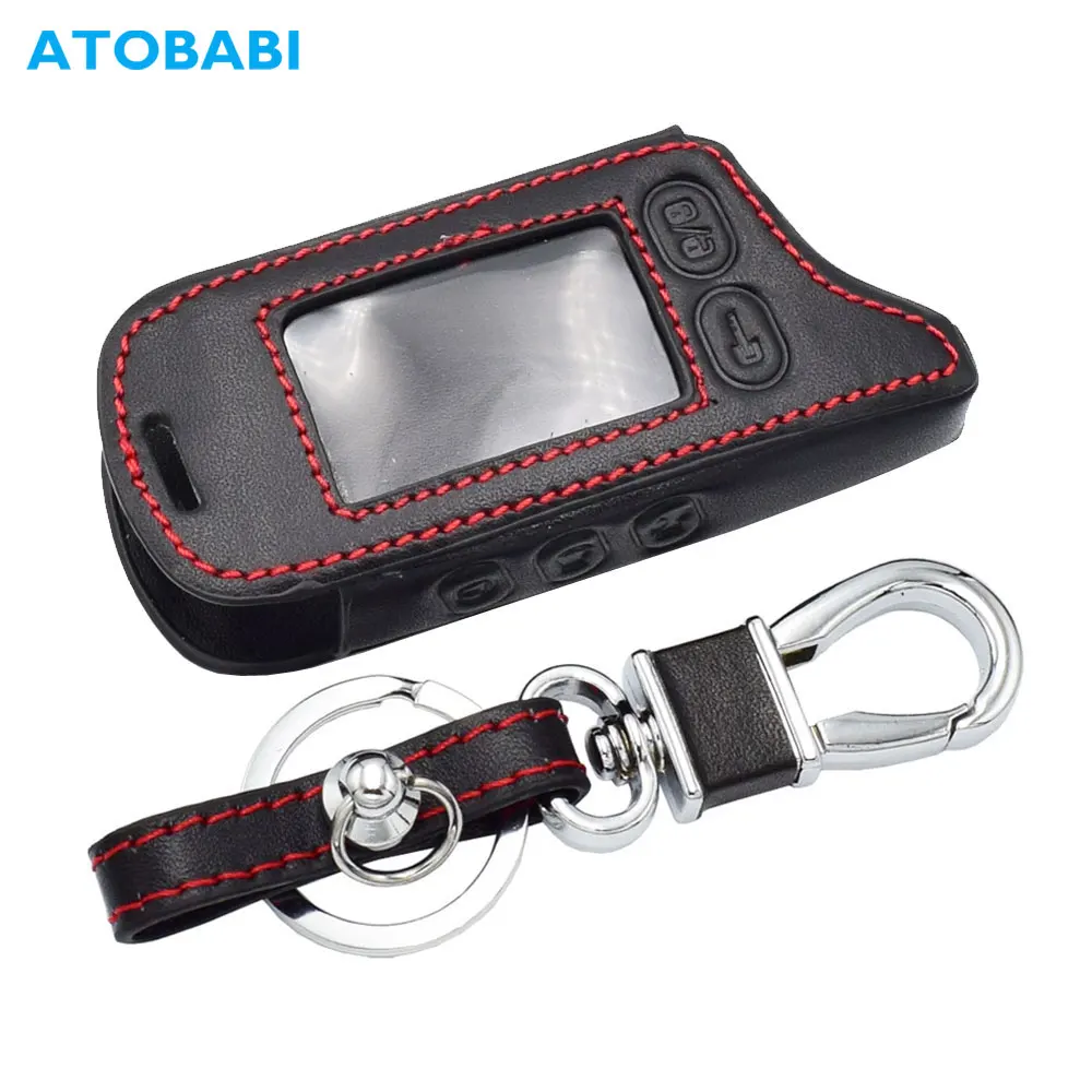 Кожаный чехол для ключей Tomahawk TZ 9010 SL 950 TZ9010 двухсторонняя Автомобильная