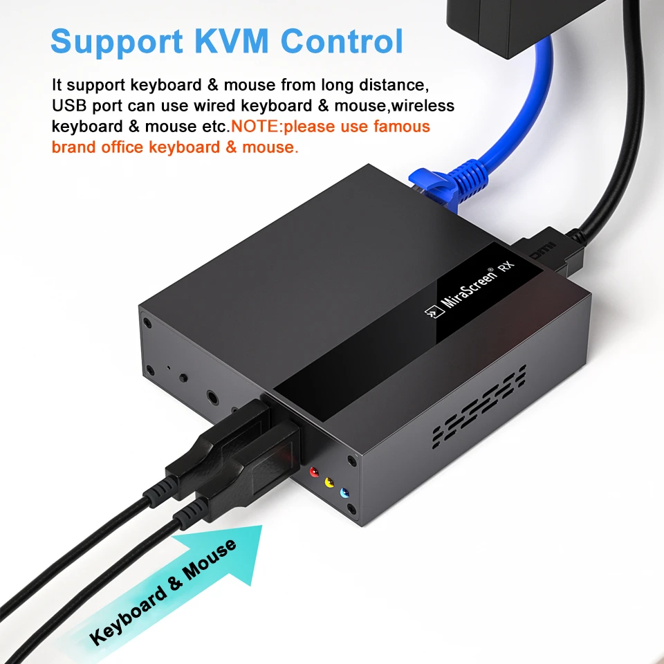 sobre o extensor de kvm da rede