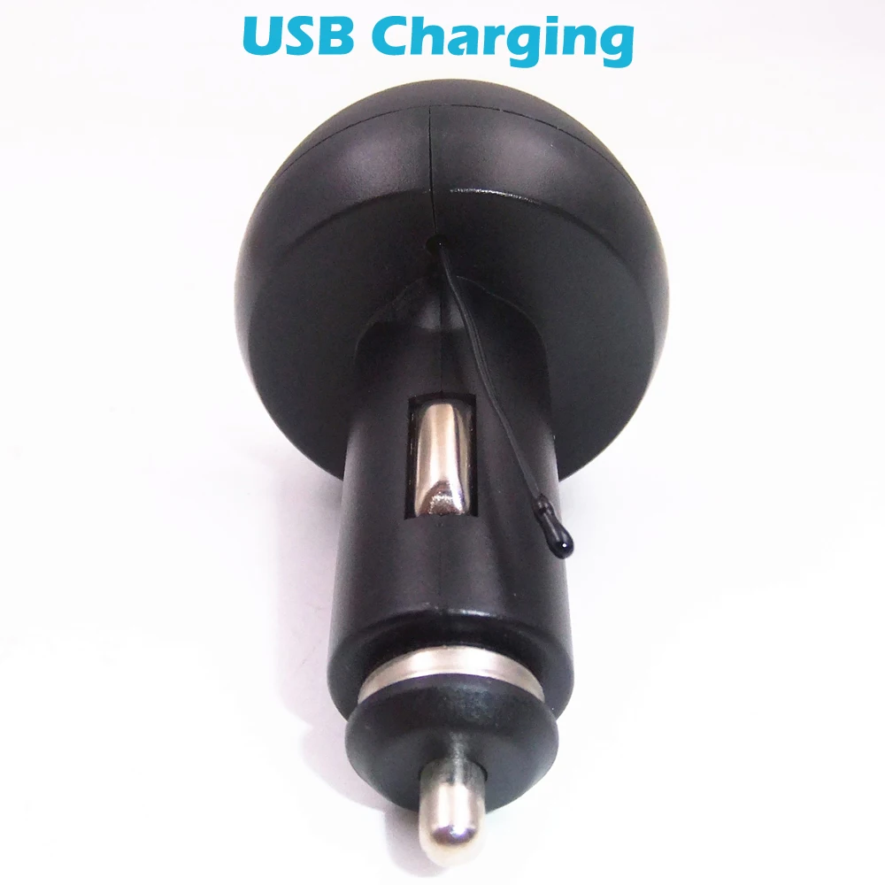 Автомобильное зарядное устройство 5 V/2.1A USB порт ЖК-дисплей прикуриватель адаптер
