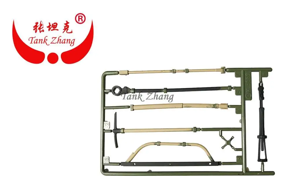 HENG LONG 3889/3889-1 RC tank Leopard 2 A6 1/16 запасные части No. Пластиковая часть A/аксессуар A |