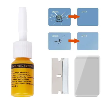 

5pcs/Set Vehicle Car Glass Scratches Repair Tool Kit Auto Restore Accessories
