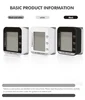 KUIZOU Wrist Blood Pressure Monitor PulseHeart Beat Rate Meter Device Medical Equipment Tonometer BP Mini Sphygmomanometer 2