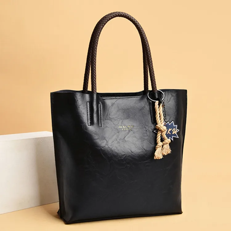 

2020 Large Female Hobos Handbags Quality Patchwork Durable Leather Shoulder Bag Designer Pendant Female Totes Hand Bag Sac Femme