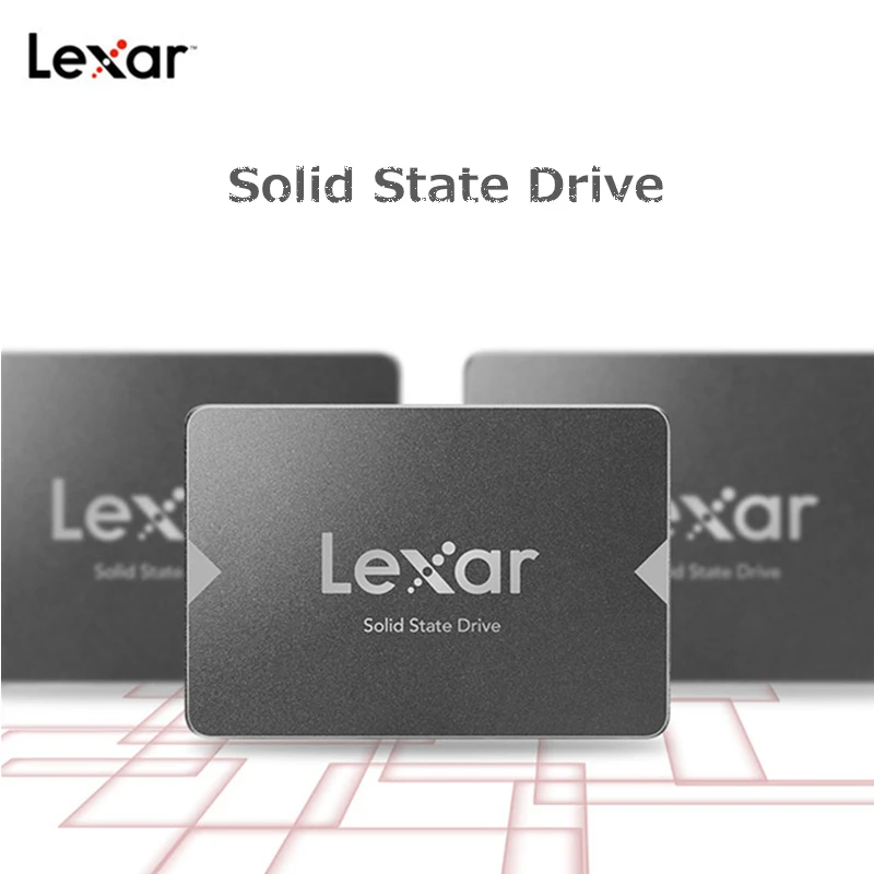 best internal ssd for gaming 100% Original Lexar SSD 512GB 256GB 128GB SATA III 2.5 inch Internal Solid State Drive Read speed Max 550 MB/s NS100 Hard Disk 1tb internal ssd for laptop