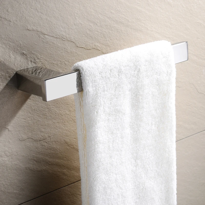 Towel Holder Bathroom Towel Bar Stainless Steel Rack Holder Wall Mounted Hanger Bathroom Accessories