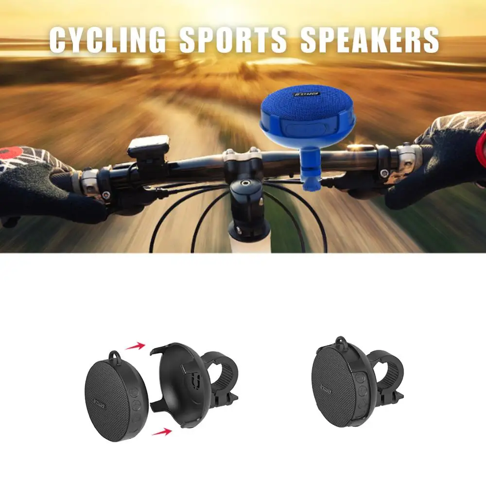 INWA Wireless Bluetooth Bicycle Portable Speaker IPX7 Waterproof Shower Outdoor Speaker+Bike Mount INWA Wireless Bluetooth Bicycle Portable Speaker IPX7 Waterproof Shower Outdoor Speaker+Bike Mount