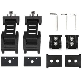 

for Jeep JK Black Hood Latch Hood Catch Kit for 2007-2018 Jeep Wrangler JK JKU