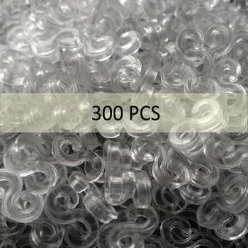 

S Clip 300 Pcs for Loom Rubber Band for DIY Bracelet Making Refill Kit For Home DIY Christmas Birthday Gift