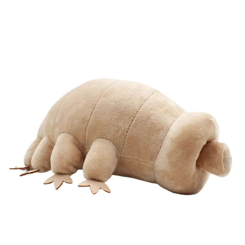 Tardigrade Plush Cute Stuffed Water Bear Dolls, Lifelike Sea Creatures Cute Stuffed Water Bear Dolls Kids Birthday Gifts