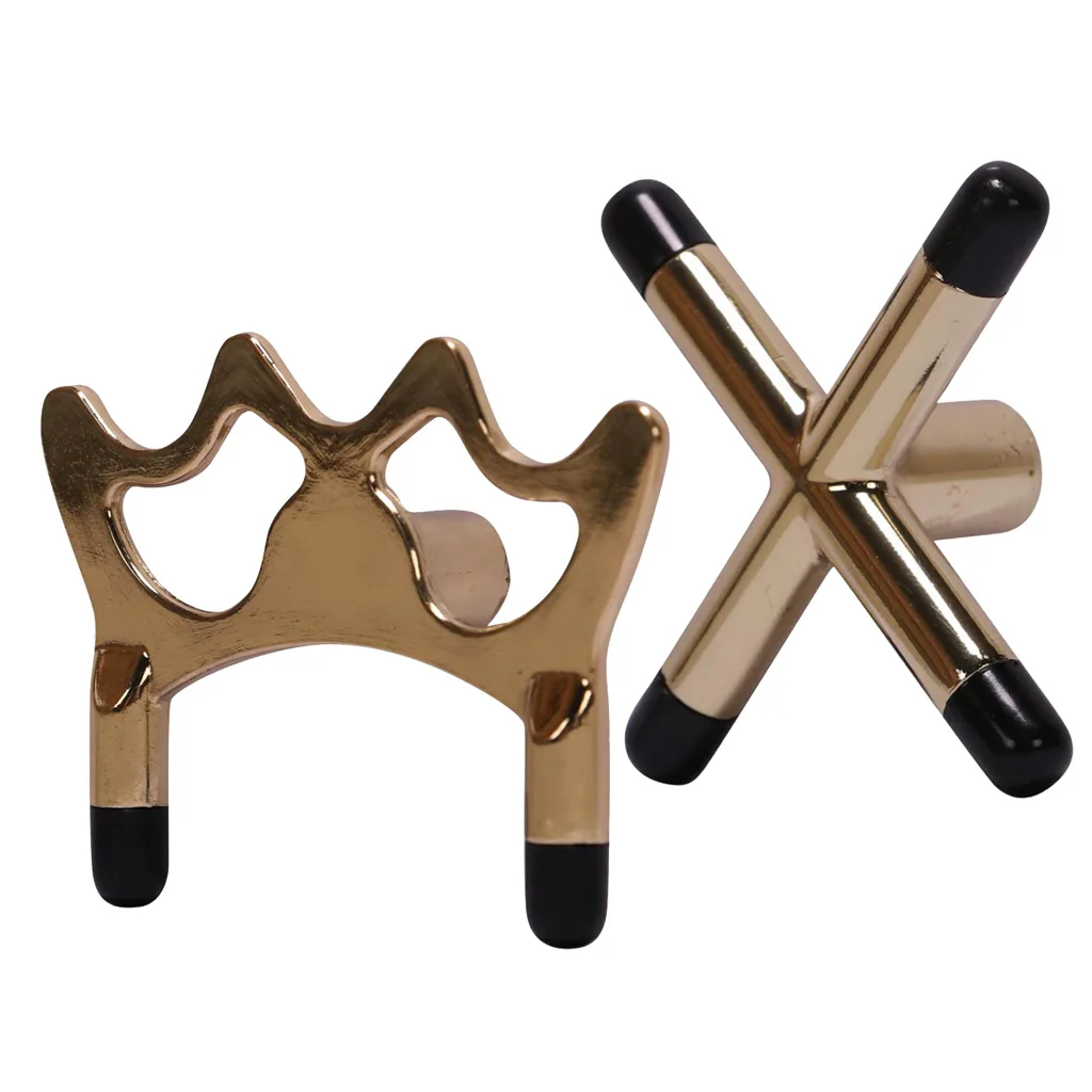 2 Pieces Non-slip Billiards Snooker Pool Cue Bridge Head Holder Rest 2 Types