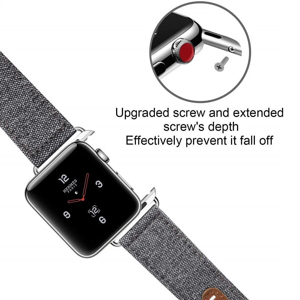 Cinturino для apple watch 42 мм ремешки iWatch iphone ремешок браслет montre cuir серия 5 44 мм|Ремешки