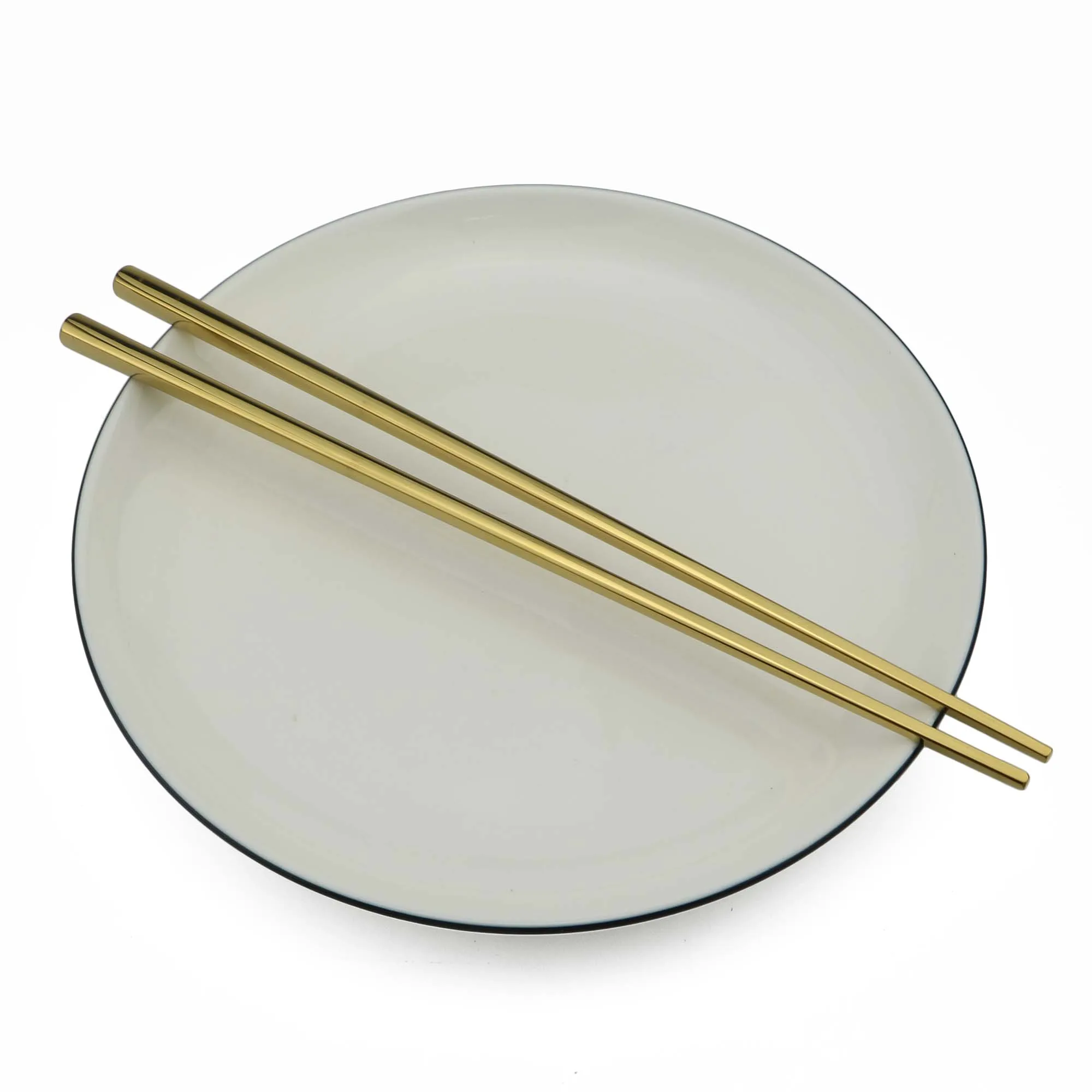 1 пара многоразовые радужные палочки для еды из нержавеющей стали посуда палочки для еды китайская столовая посуда Нескользящие 23 см палочки для еды кухня