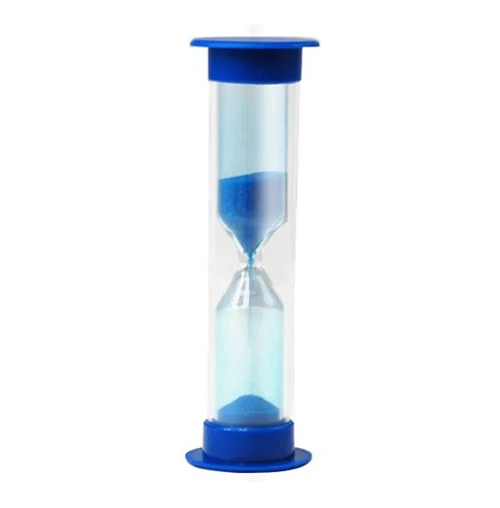 

Sand Timer Childrens Kids Toothbrush 2 Mins Egg Timer, Blue