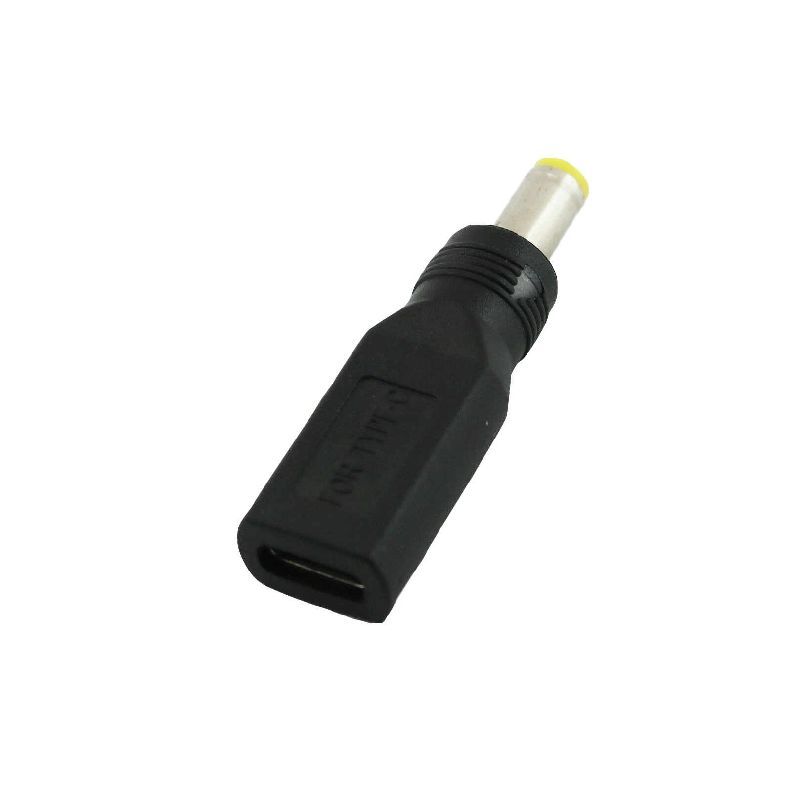 1x USB 3,1 type C гнездовой разъем для постоянного тока 4,8 мм x 1,7 мм штекер питания зарядки адаптер соединитель прямой черный