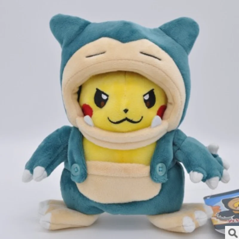 Takara Tomy Pokemon Pikachu, мягкая плюшевая кукла, фигурка животного, детские игрушки, подарок на Рождество, день рождения