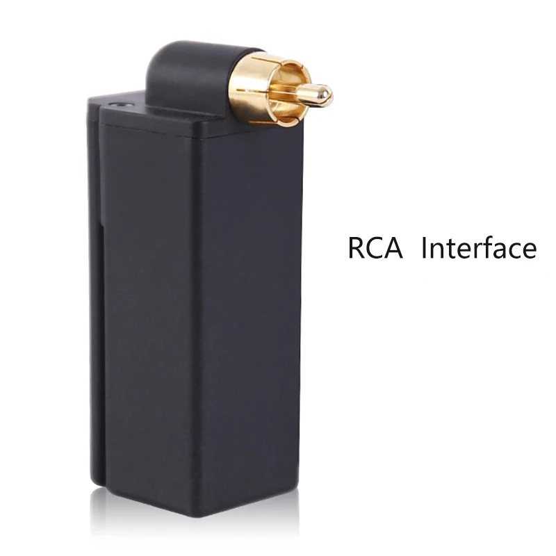 RCA connector Беспроводной мини Татуировка питания портативный Банк питания 2000mA RCA разъем постоянного тока для постоянного макияжа ручка для тату - Цвет: RCA connector