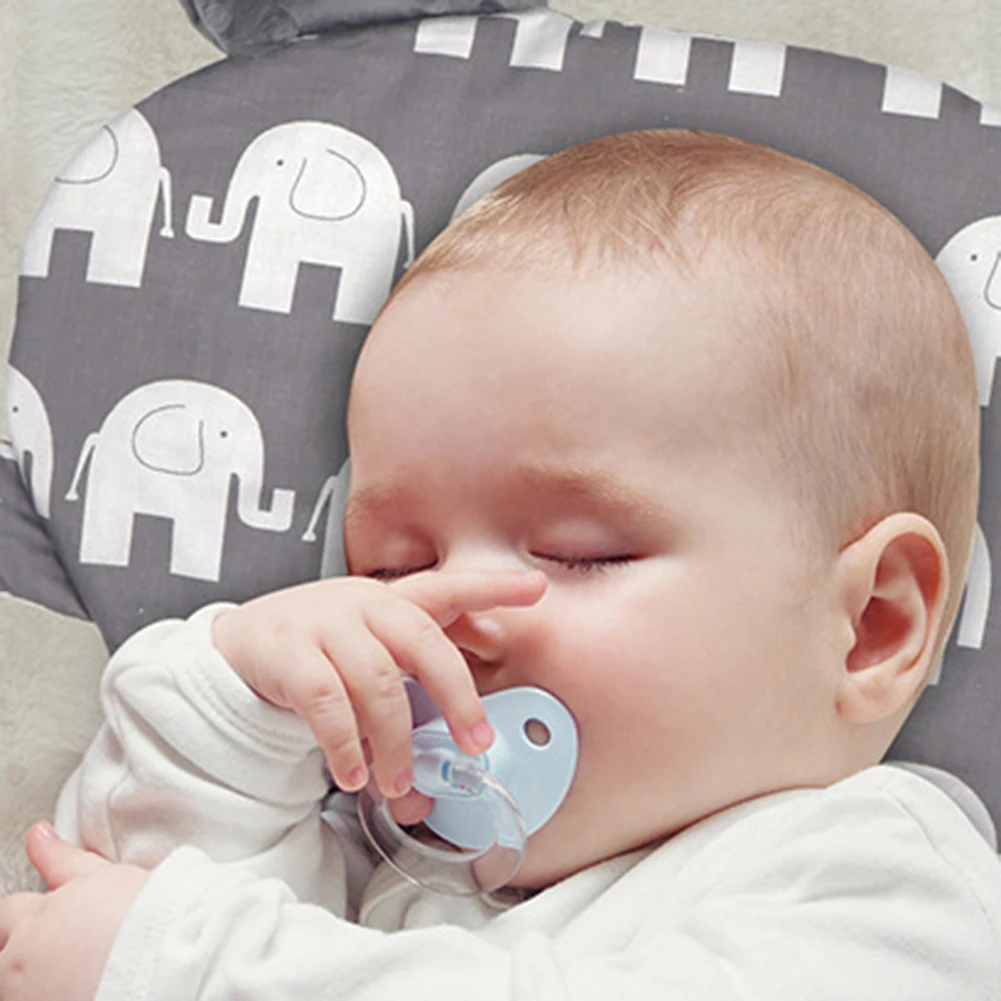 Новая утолщенная детская подушка в форме слона, мягкая подушка, хлопковая Подушка для сна, подушка для новорожденных, детская подушка с рисунком животных