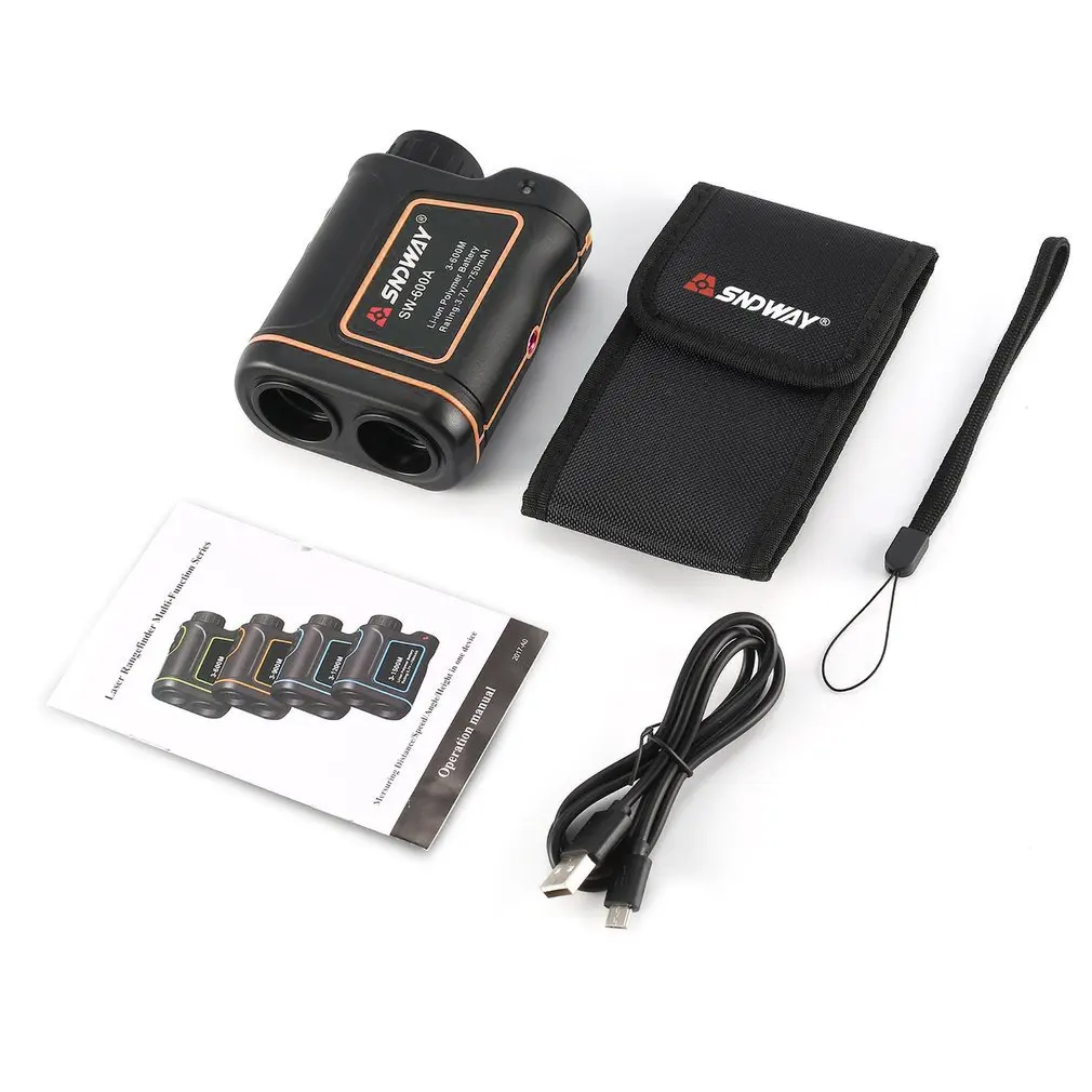 

Telescope Laser Rangefinder 1000m Laser Distance Meter 8X Monocular Golf hunting laser Range Finder tape Measure Roulette sports