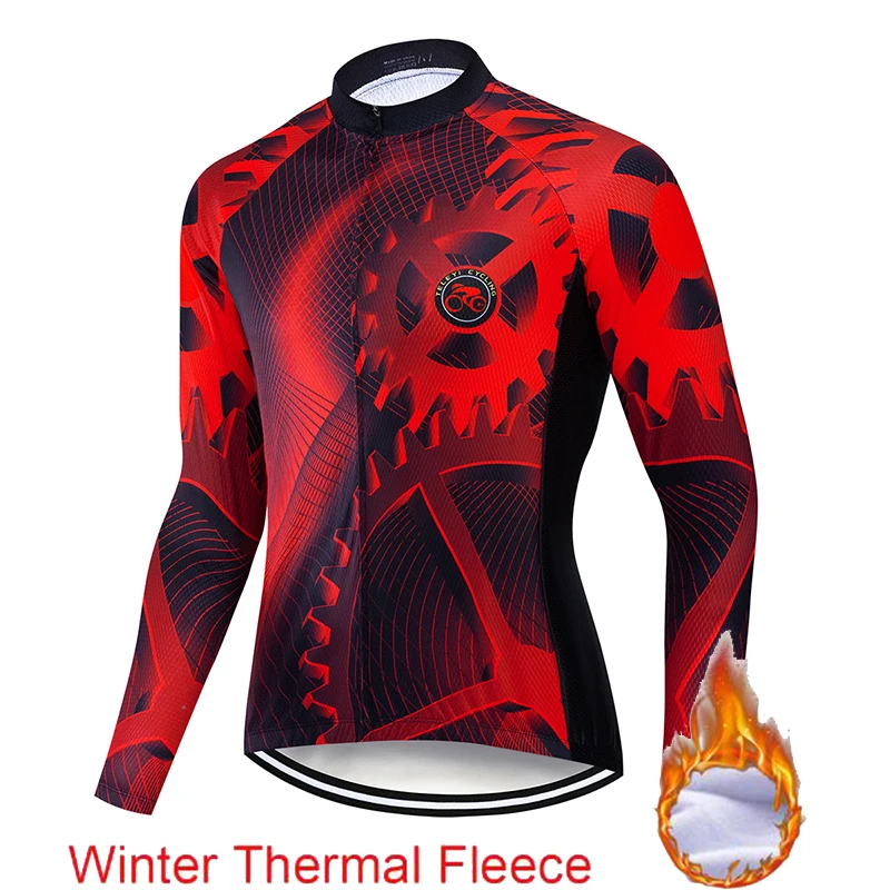 Cycling Clothes Pro Team teleyi Зимняя Теплая Флисовая велосипедная одежда для мужчин Northwave Jersey костюм для прогулок верховой езды на велосипеде MTB Одежда комбинезон комплект - Цвет: Cycling Clothes