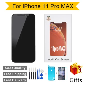 

AAA+++RJ Incell LCD for IPhone 11 Pro Max Screen Display Replacement Digitizer Assembly Touch Pantalla Perfect Repair Phone LCD